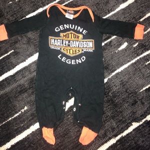 Harley Davidson footed outfit